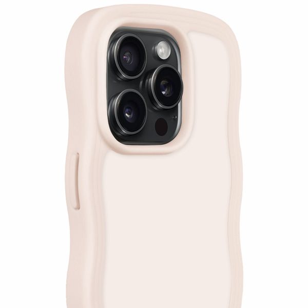Holdit Coque Wavy Apple iPhone 15 Pro Max - Light Beige