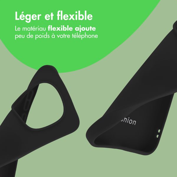 imoshion Coque Couleur Xiaomi Redmi Note 15 Pro (5G) - Noir