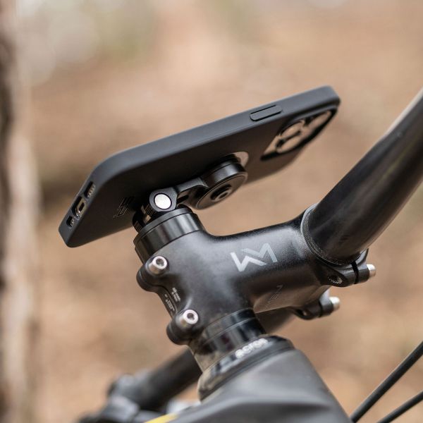 SP Connect Support de téléphone Stem Mount Pro pour vélo pour coques SPC+ - Noir