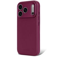Decoded Coque en cuir MagSafe Apple iPhone 18 Pro / 17 Pro - Aubergine