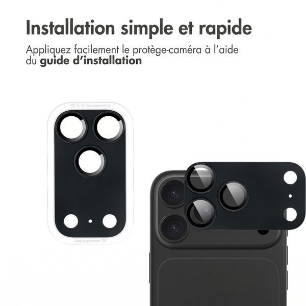 imoshion Protection caméra en verre lot de 2 Apple iPhone 18 Pro Max