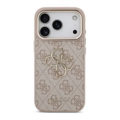 Guess Coque 4G Metal Logo Backcover Apple iPhone 18 Pro / 17 Pro - Pink