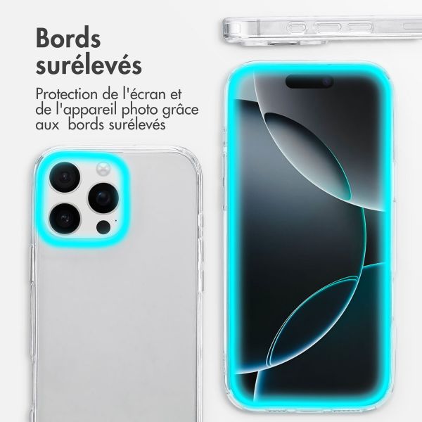 imoshion Coque Stand Apple iPhone 16 Pro - Transparent