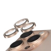 SAFE by PanzerGlass Protection d'objectif de caméra Apple iPhone 16 Pro / 16 Pro Max - Glitter Gold