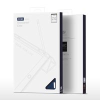 Dux Ducis Coque tablette Domo Apple iPad Air 11 pouces (2026) M4 / (2025) M3 / (2024) M2 / Air 5 (2022) / Air 4 (2020) - Bleu foncé