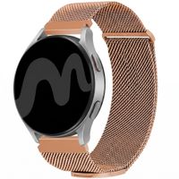 imoshion Bracelet magnétique milanais  - Connexion universelle 20 mm - Taille M - Rose Doré