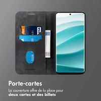 imoshion Étui de téléphone portefeuille Slim Xiaomi Redmi Note 14 Pro Plus (5G) - Noir