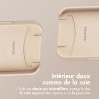 imoshion Coque arrière Color avec cordon amovible et MagSafe Apple iPhone 16 - Nude