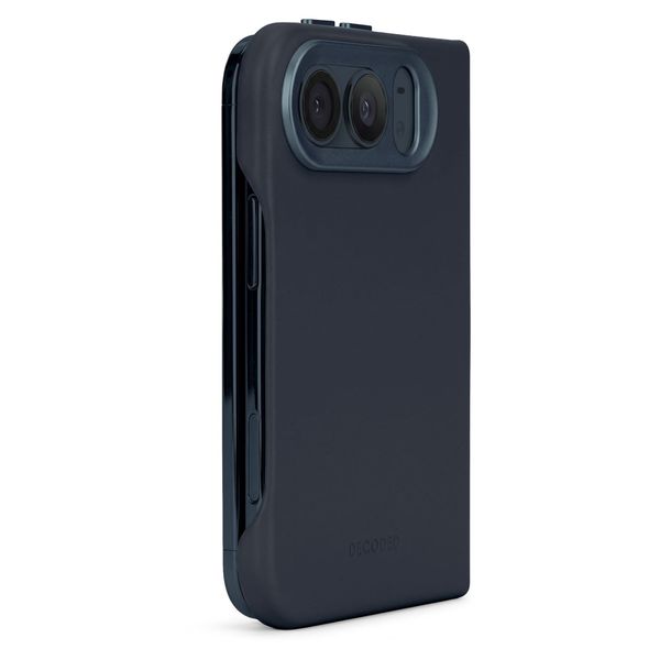 Decoded Coque en silicone MagSafe Apple iPhone Duo - Navy