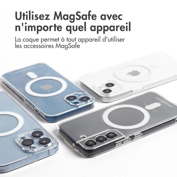 imoshion Coque arrière avec MagSafe Apple iPhone 15 Pro - Transparent