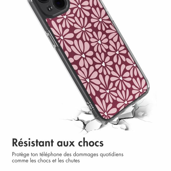 imoshion Coque Design Apple iPhone 13 - Bloom Love Blush