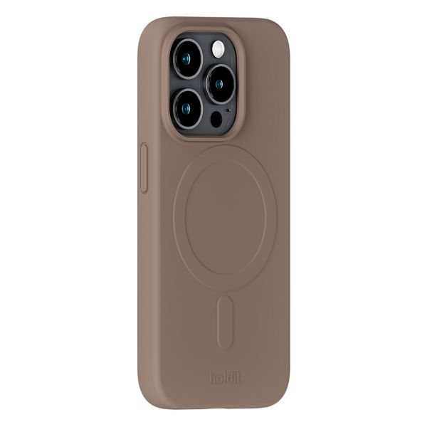 Holdit Coque MagSafe Apple iPhone 15 Pro - Mocha Brown