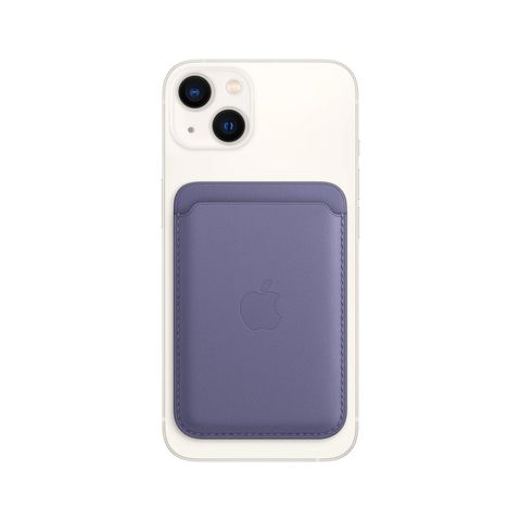 Apple Leather Wallet MagSafe (Apple Wallet 2nd generation) - Wisteria