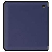 imoshion Étui de liseuse portefeuille Slim Hard Kobo Sage / Tolino Epos 3 - Bleu foncé