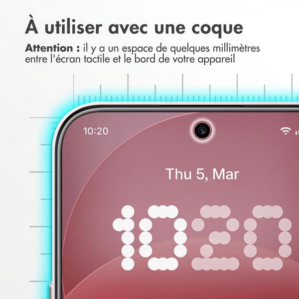 Accezz Protection d'écran en verre trempé Nothing Phone (4a) Pro