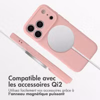 imoshion Coque Couleur avec MagSafe Apple iPhone 18 Pro / 17 Pro - Rose clair