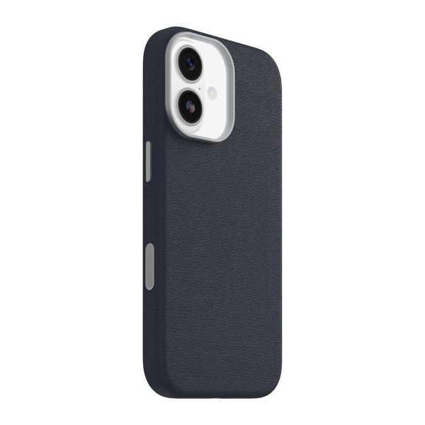 OtterBox Coque en cuir de cactus Symmetry MagSafe Apple iPhone 17 - Riverside Blue