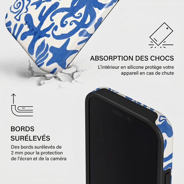 Burga Coque Tough MagSafe Apple iPhone 16 Pro - Nera