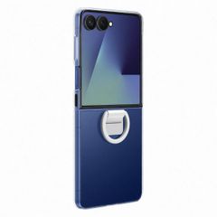 Samsung Coque originale Clear Bague Samsung Galaxy Z Flip 7 - Transparent