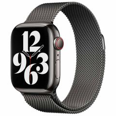 Apple Bracelet à boucle Milanais Apple Watch | 44/45/46/49 mm - Graphite