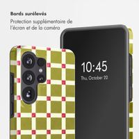 Selencia Coque arrière Vivid Samsung Galaxy S26 Ultra - Check This Olive