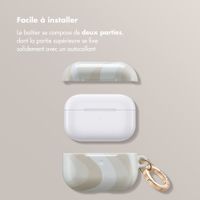 Selencia Coque Vivid  Apple Airpods Pro - Desert Waves Beige