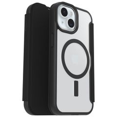 OtterBox Coque Folio React Apple iPhone 17e / 16e / 15 / 14 / 13 - Clear / Black