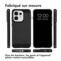 imoshion Coque Brushed Oppo Reno 16 / 16 Pro - Noir