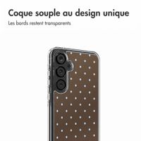 imoshion Coque Design Samsung Galaxy A55 - Polka Dot Bruin