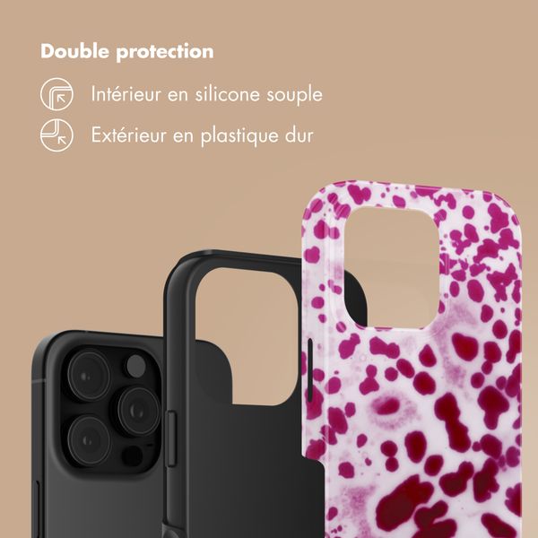 Selencia Coque arrière Vivid Apple iPhone 16 Pro Max - Cosmic Orchid