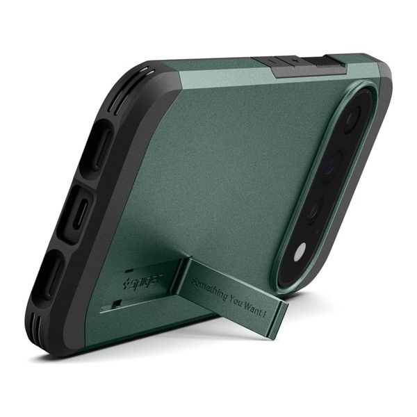 Spigen Coque Tough Armor MagSafe Google Pixel 11 Pro - Abyss Green