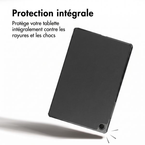 imoshion Coque tablette Trifold Samsung Galaxy Tab A11 Plus - Noir