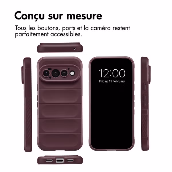 imoshion EasyGrip Backcover Google Pixel 11 Pro - Aubergine