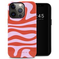 Selencia Coque arrière Vivid Apple iPhone 13 Pro - Dream Swirl Pink