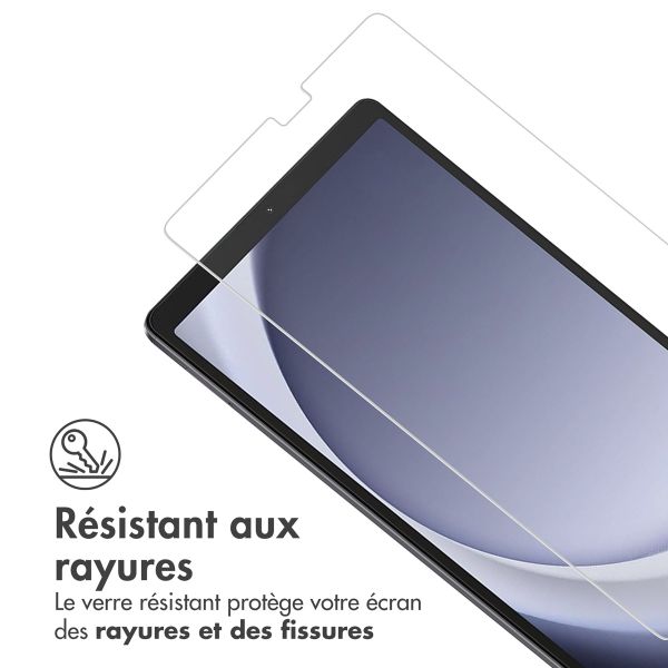 imoshion Protection d'écran en verre trempé Samsung Galaxy Tab A9 8.7 pouces