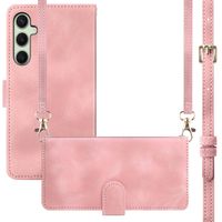 imoshion Etui de télephone portefeuille avec cordon Samsung Galaxy S25 / S24 - Rose