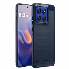 imoshion Coque Brushed Motorola Edge 60 Pro - Bleu foncé