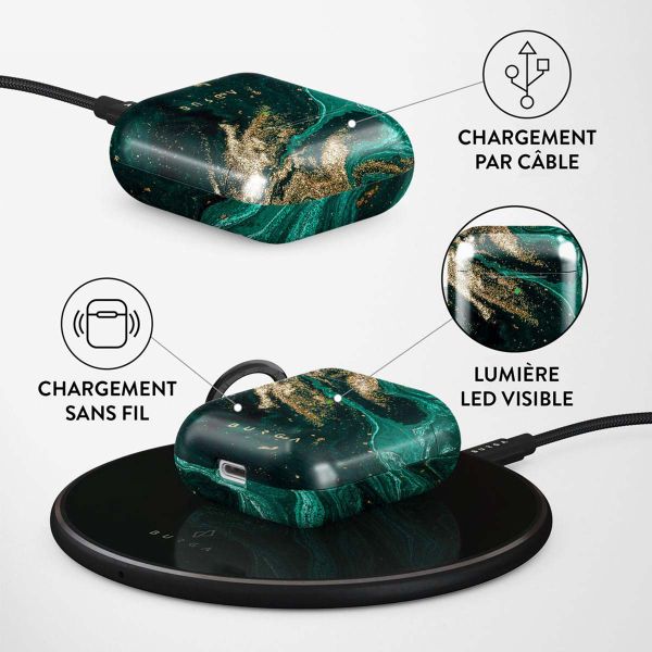Burga Coque rigide Apple AirPods 1 / 2 - Emerald Pool