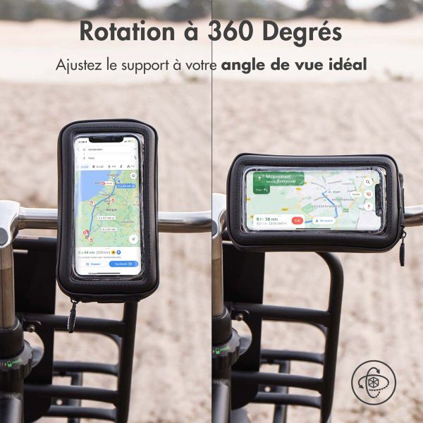 imoshion Support de téléphone pour vélo avec coque - Universel - Noir
