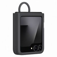Samsung Original Coque en silicone Ring Samsung Galaxy Z Flip 6 / Flip 7 FE - Black