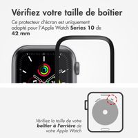 Accezz Protecteur d'écran avec applicateur Apple Watch Series 10 / 11 - 42 mm