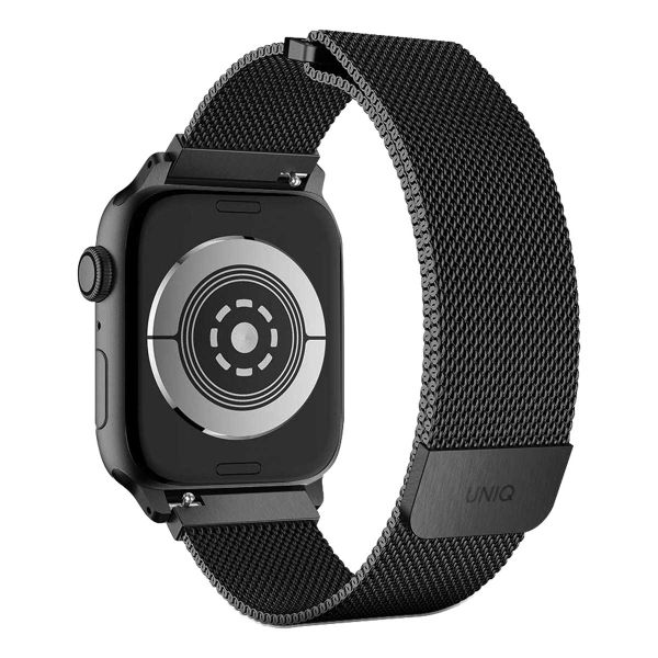 Uniq Bracelet Dante Mesh Milanese en acier Apple Watch | 38/40/41/42 mm - Graphite