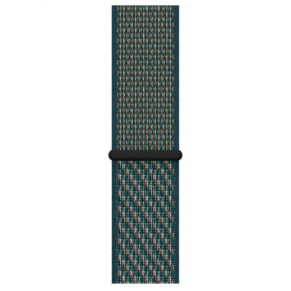 Apple Bracelet Nike Sport Loop Apple Watch | 44/45/46/49 mm - Hyper Crimson / Neptune Green