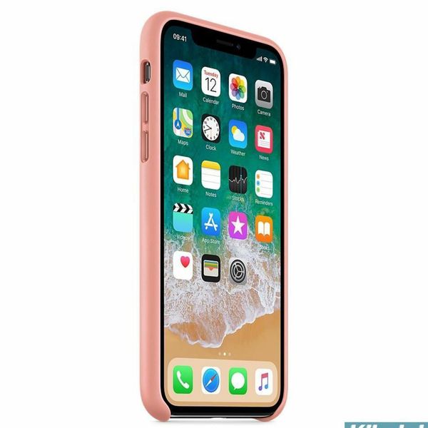 Apple Coque Leather Apple iPhone X - Soft Pink