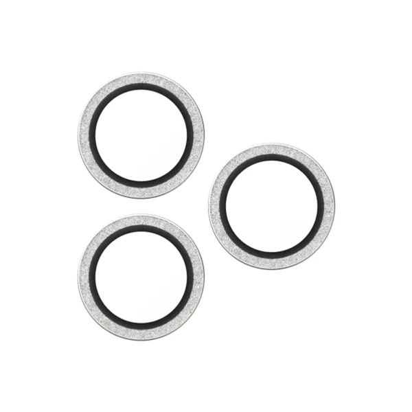 PanzerGlass Protection Caméra Hoops Optic Rings Apple iPhone 17 Pro / 17 Pro Max - Argent Pailleté