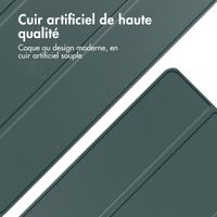 imoshion Coque tablette Trifold Apple iPad 6 (2018) 9.7 pouces / iPad 5 (2017) 9.7 pouces / Air 2 (2014)/Air 1 (2013) - Vert foncé