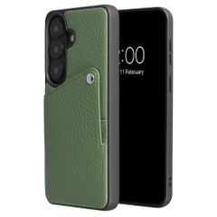 Selencia Coque Riva avec porte-cartes Samsung Galaxy S26 Plus - Sage Green