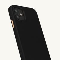 Selencia Coque arrière Rivièra avec MagSafe avec crochets amovibles Apple iPhone 11 - Velvet Black