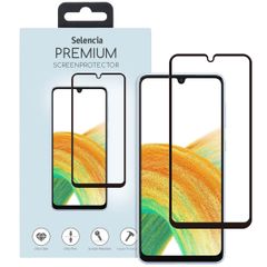 Selencia Protection d'écran premium en verre trempé Samsung Galaxy A34 (5G)