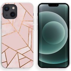 imoshion Coque Design Apple iPhone 13 Mini - Pink Graphic